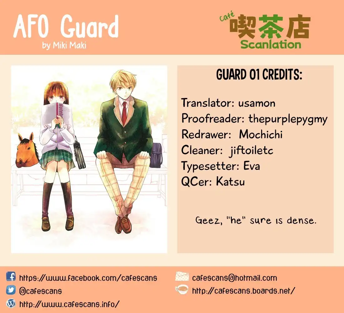 Afo Guard Chapter 1 1